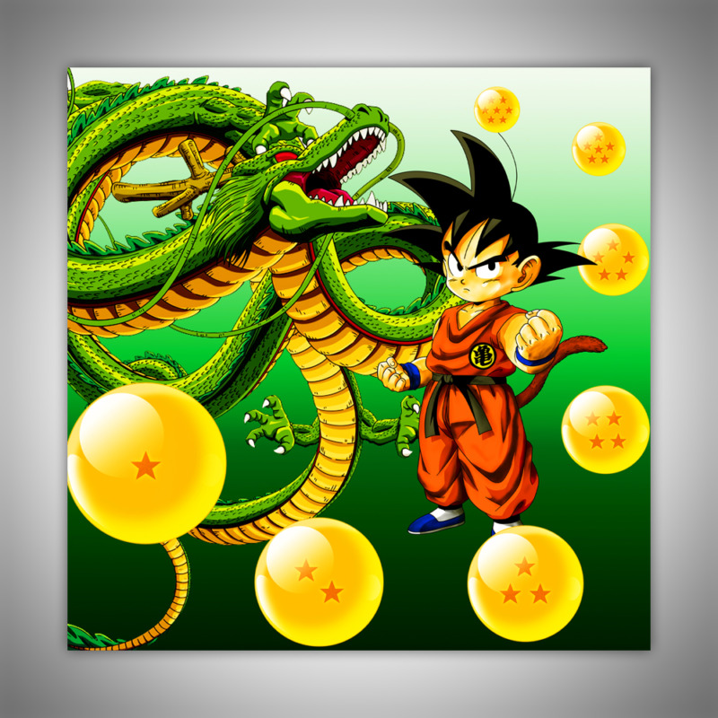 Dragon Ball Inspired Goku Canvas